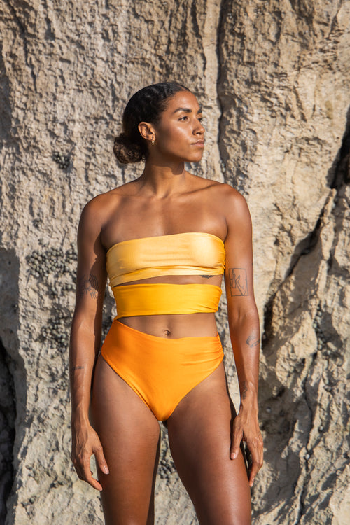 Bohai One Piece Swimsuit - Golden Hour