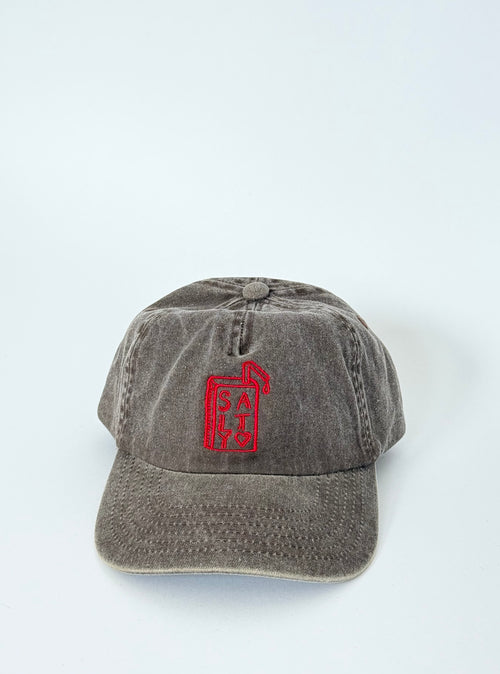 Brown cap