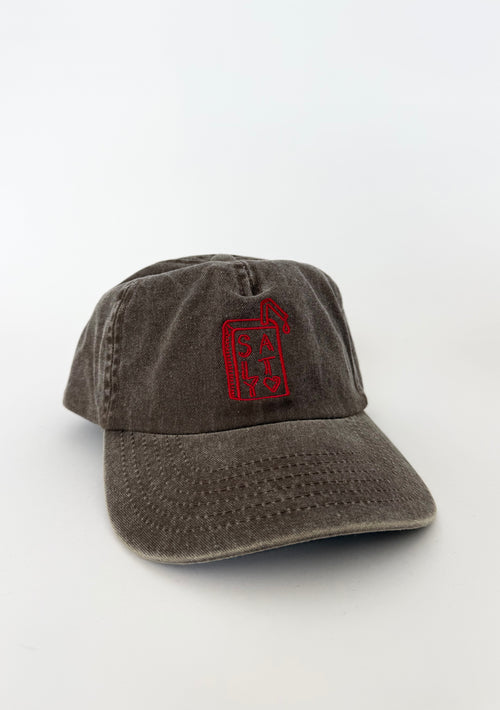 Brown cap