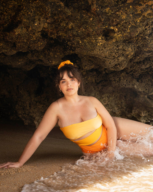 Bohai One Piece Swimsuit - Golden Hour